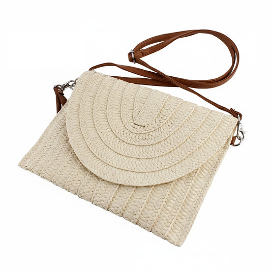 Straw Clutch Bag