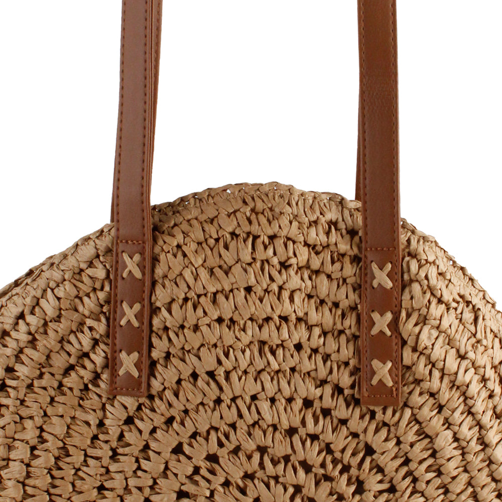 Round Straw Bag