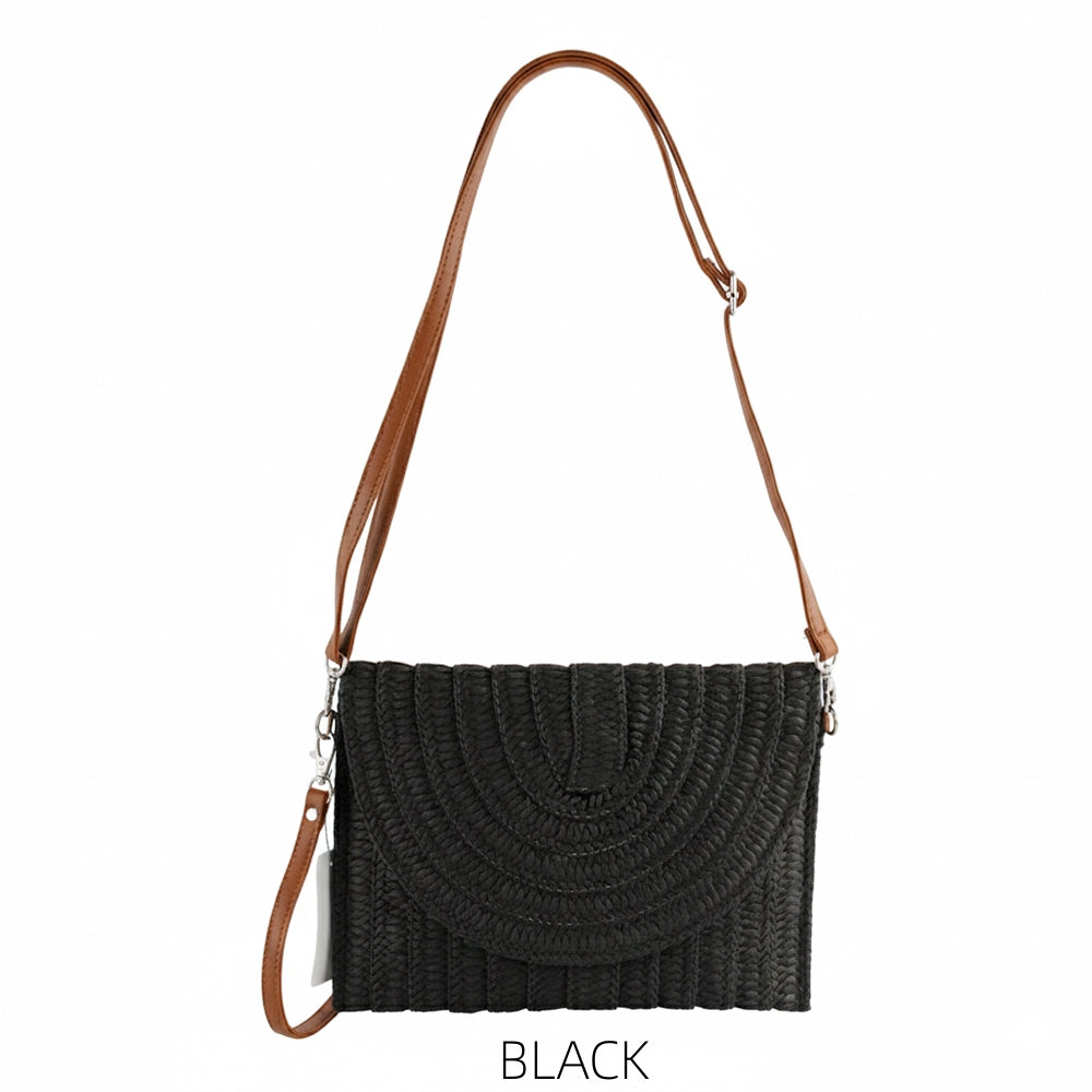 Straw Clutch Bag