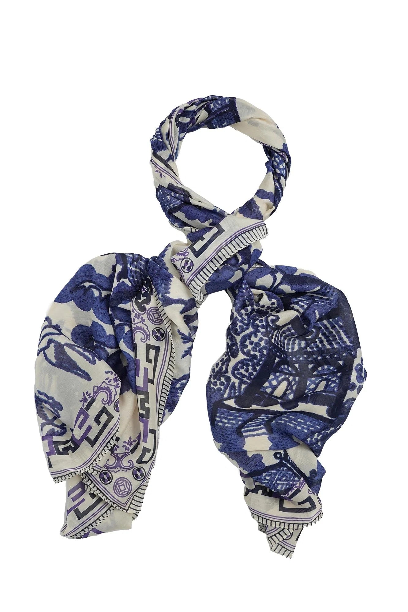 Giant Willow blue Scarf