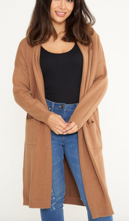 Rose two pocket cosy cardigan