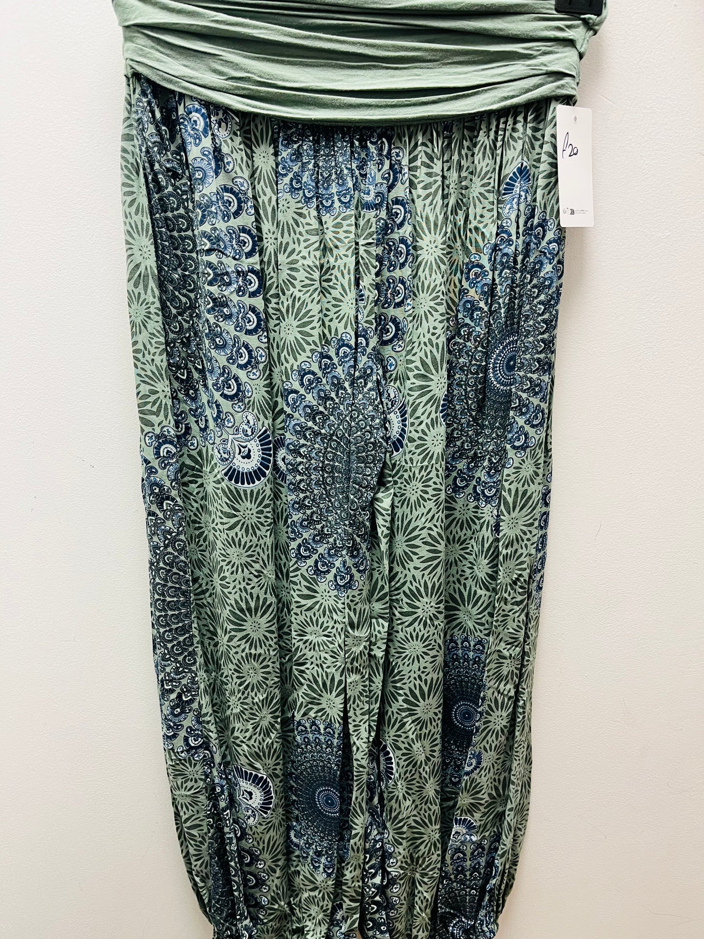 Mandala print harem trousers