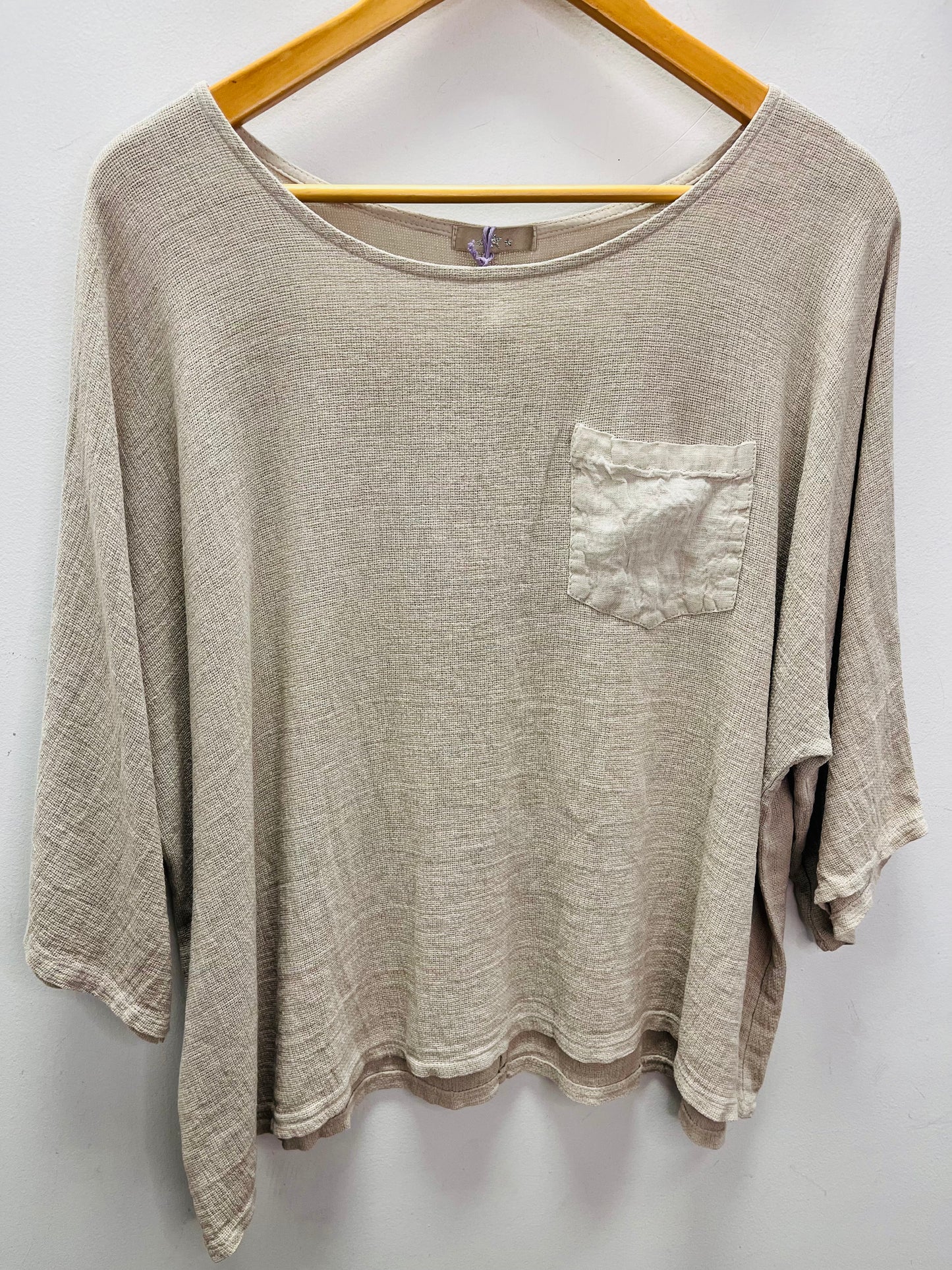 Washed Linen Romy Top