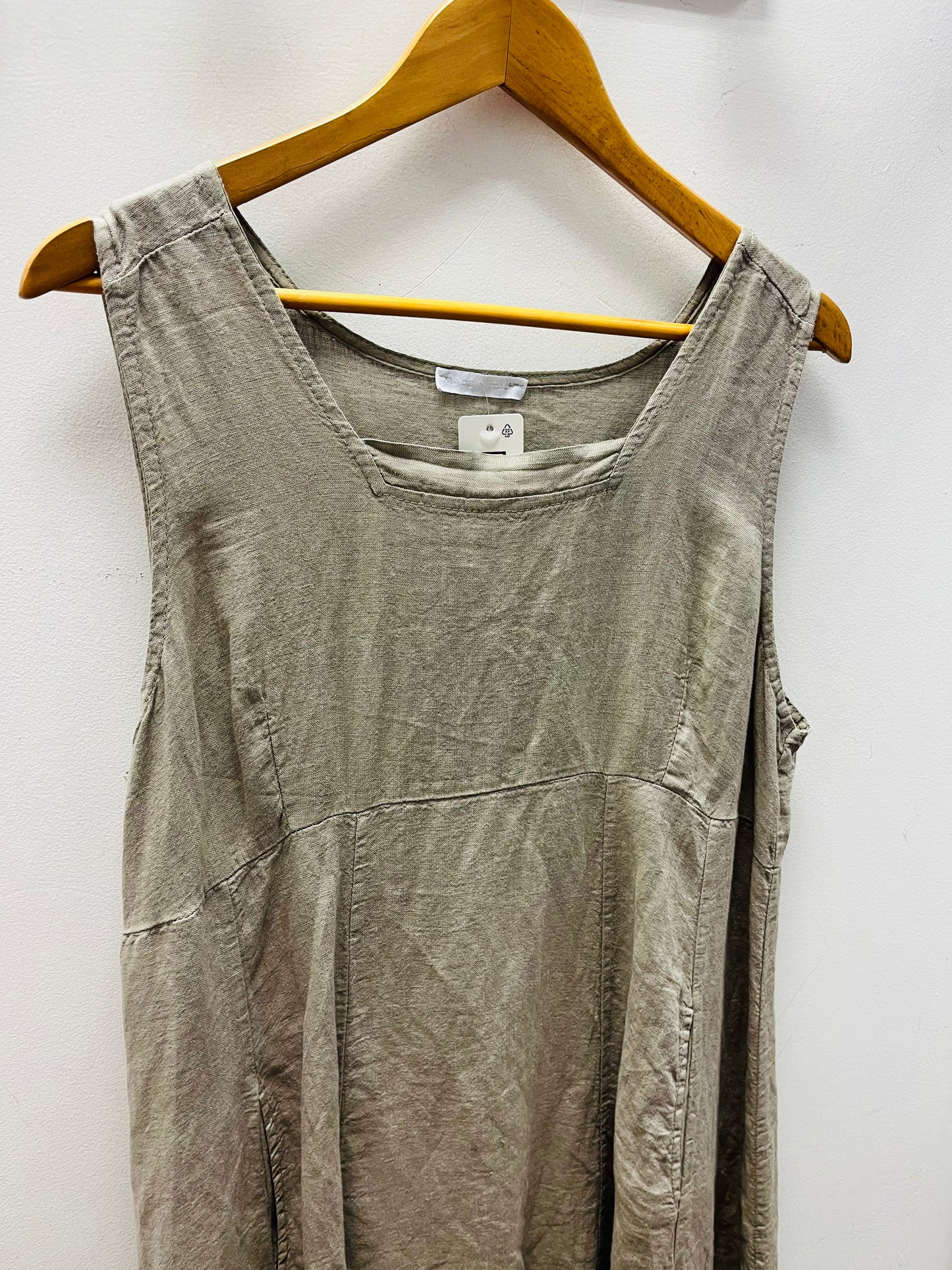 Grace Linen Pocket Dress