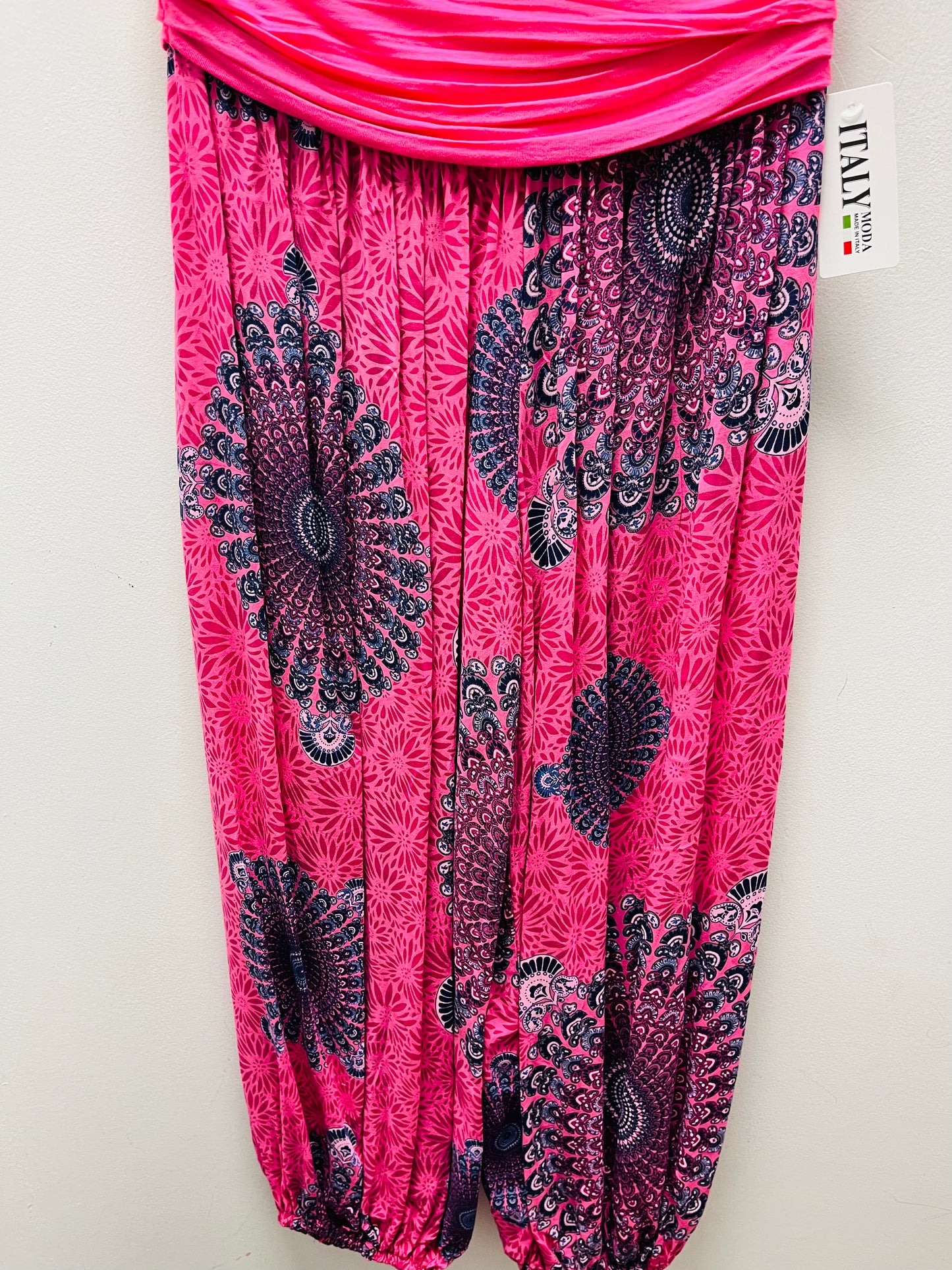 Mandala print harem trousers