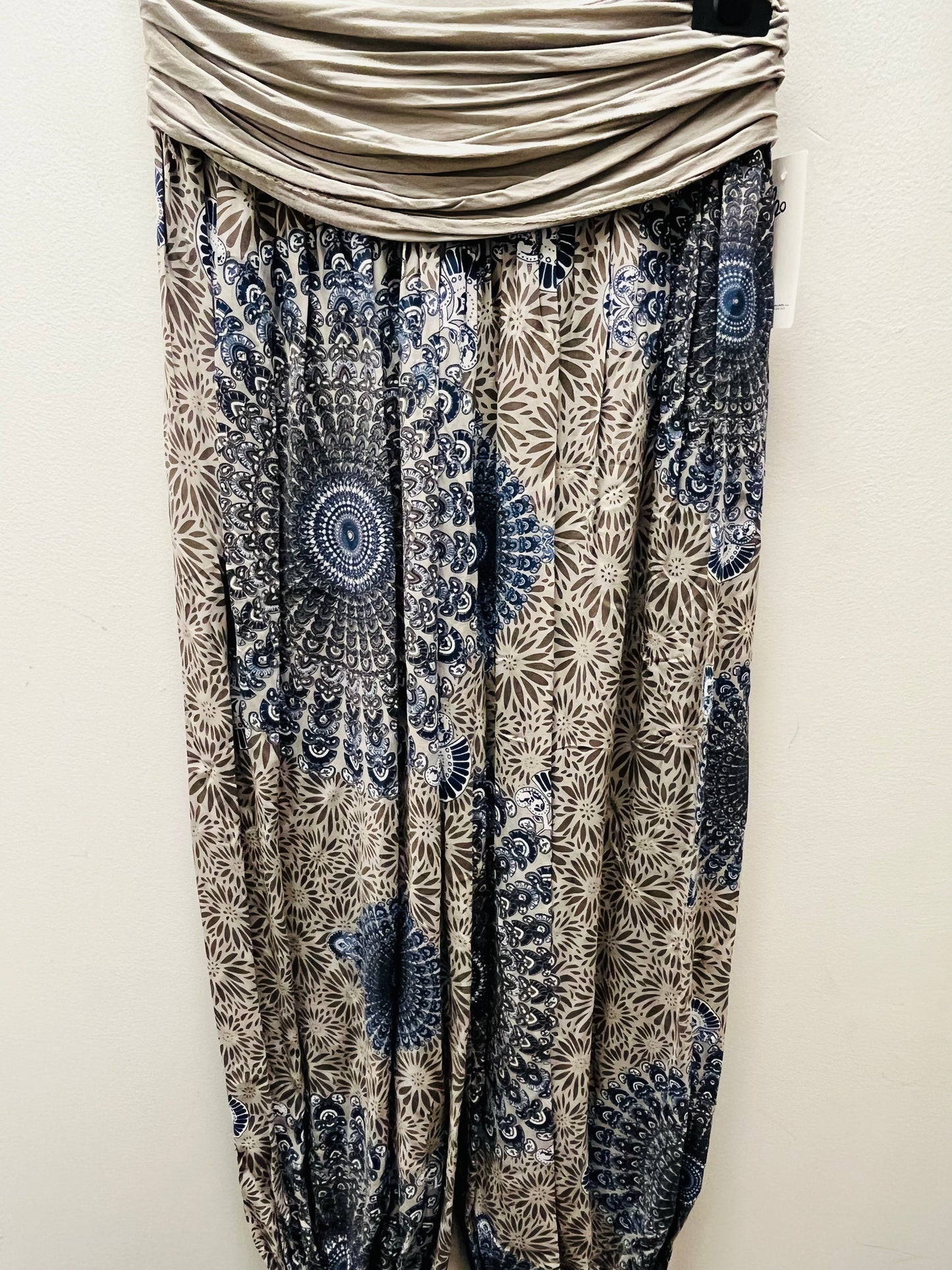 Mandala print harem trousers