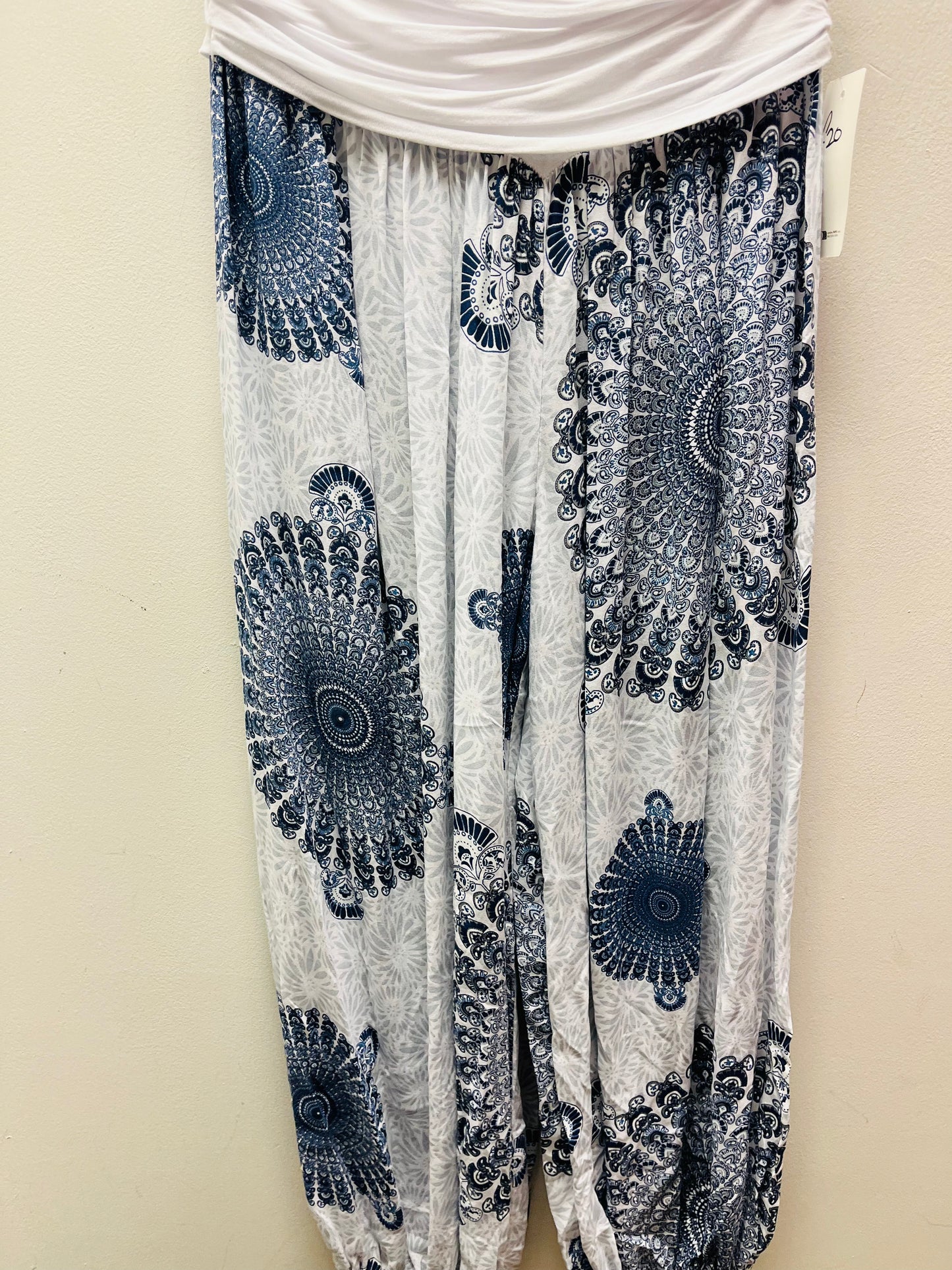Mandala print harem trousers