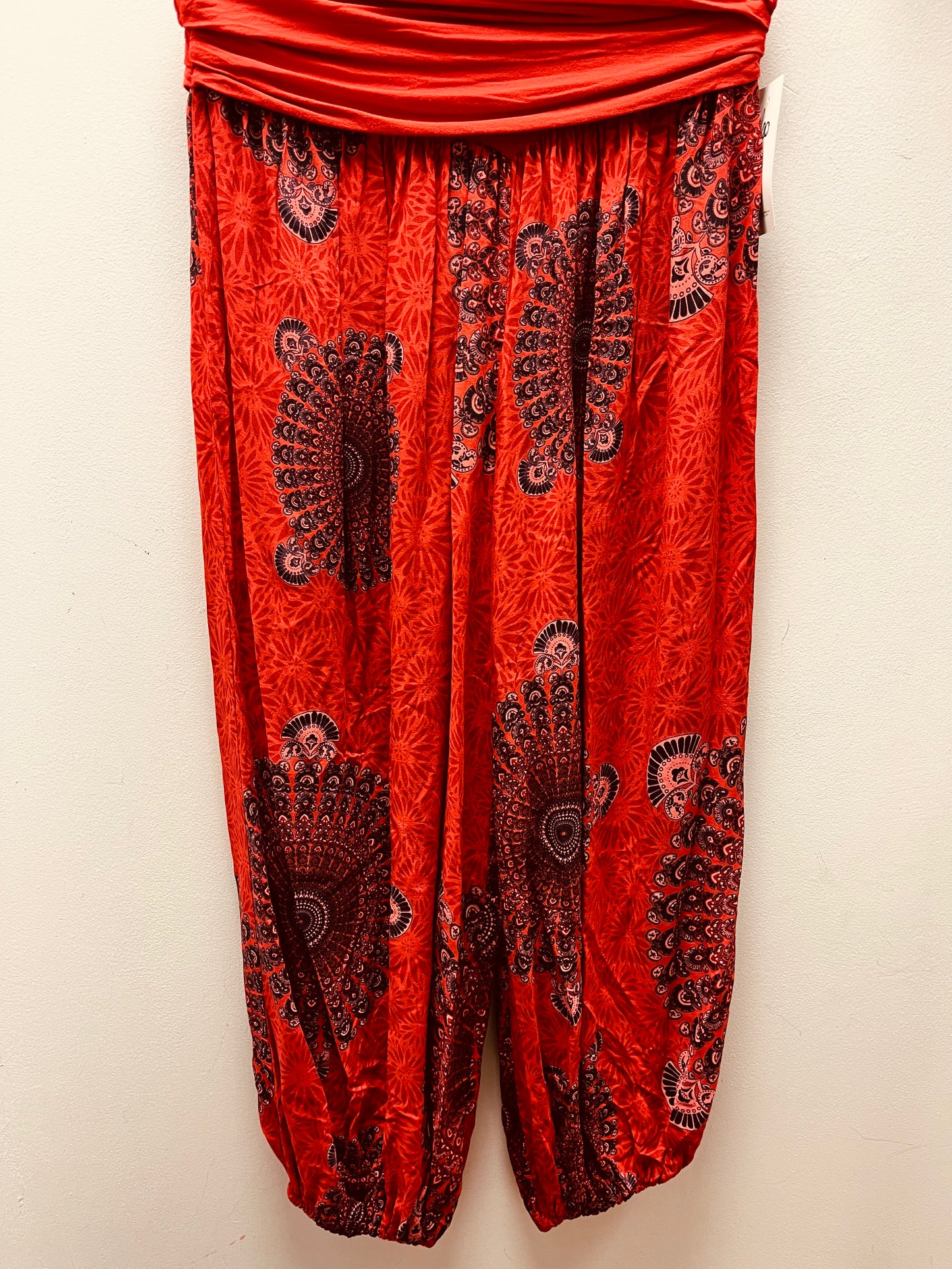 Mandala print harem trousers