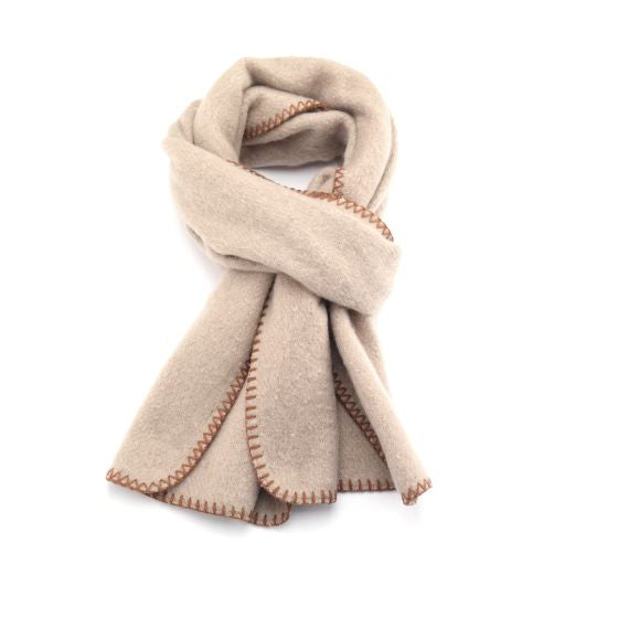 Stitched Plain Scarf
