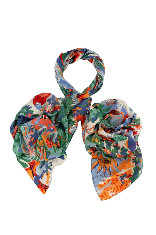 Tropicana Blue Scarf