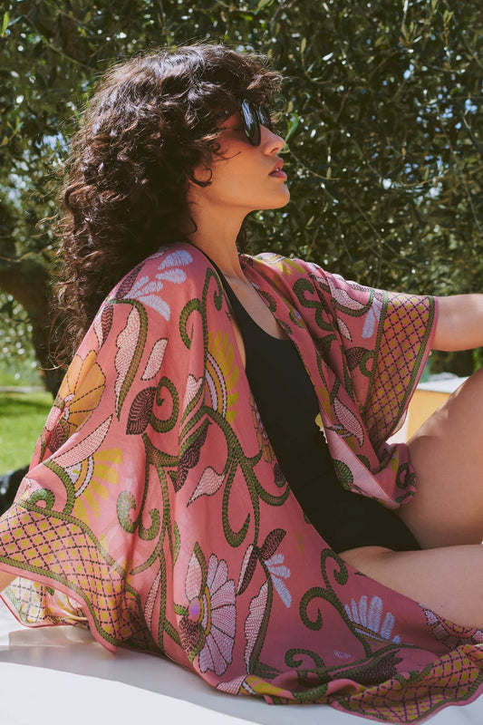 Giant Kantha Dusk Throwover