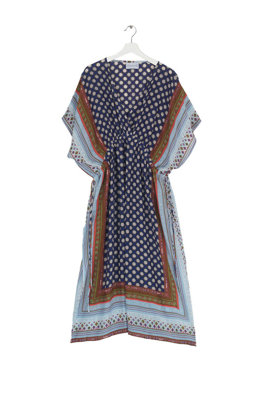 Moorish indigo string dress