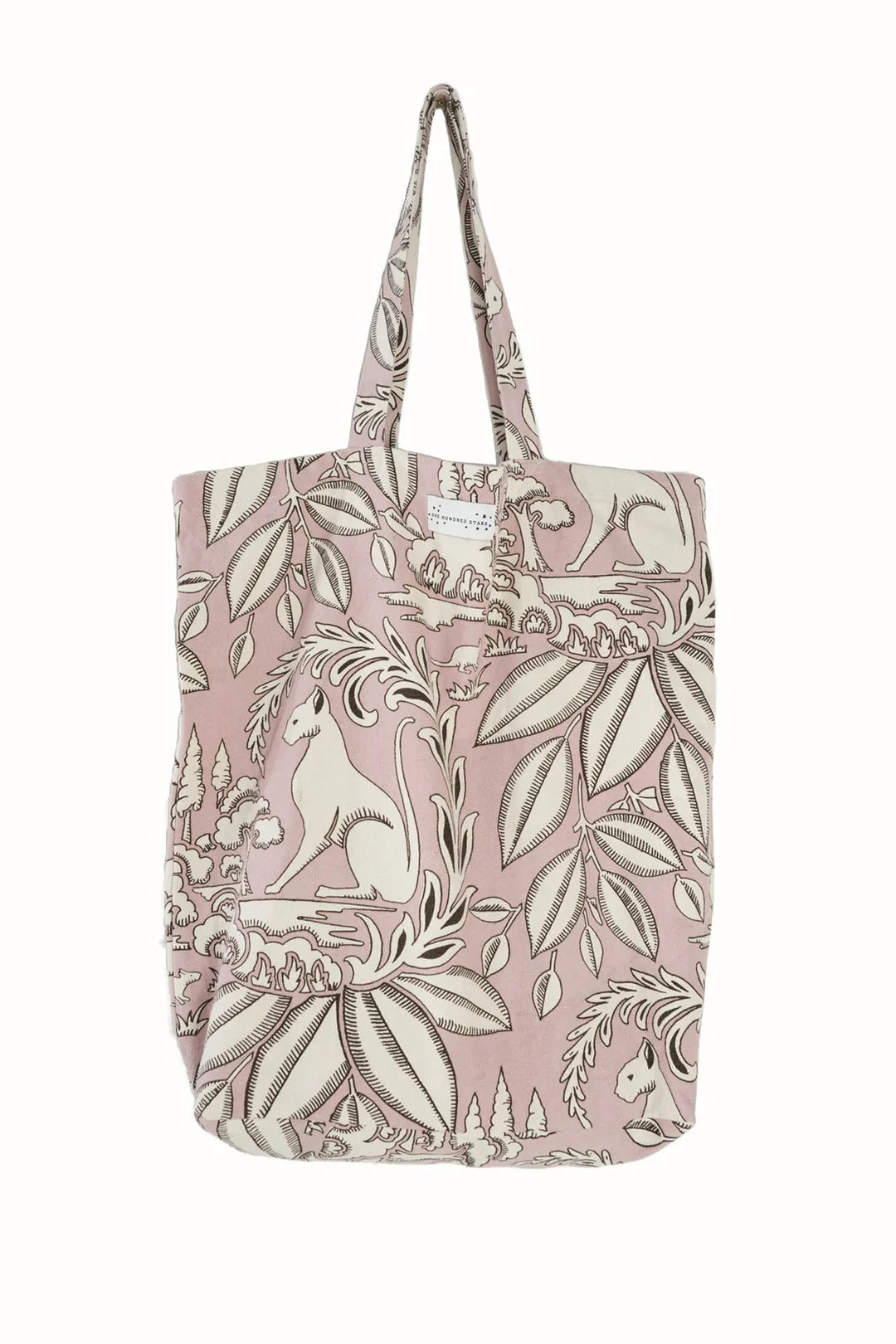 Sphinx Pink Canvas Bag