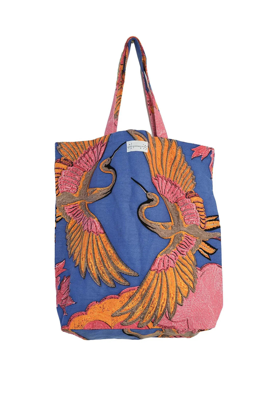 Crane Cobalt Canvas Bag