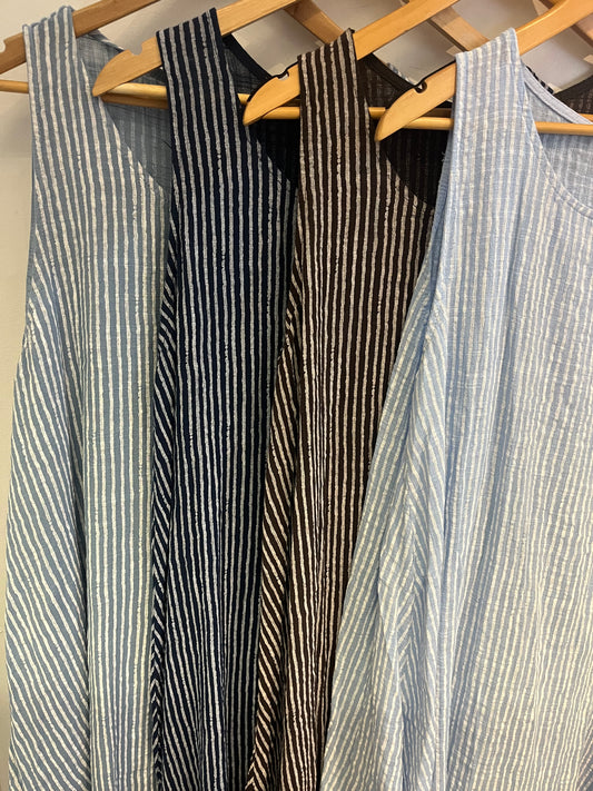 Stripe cotton dress