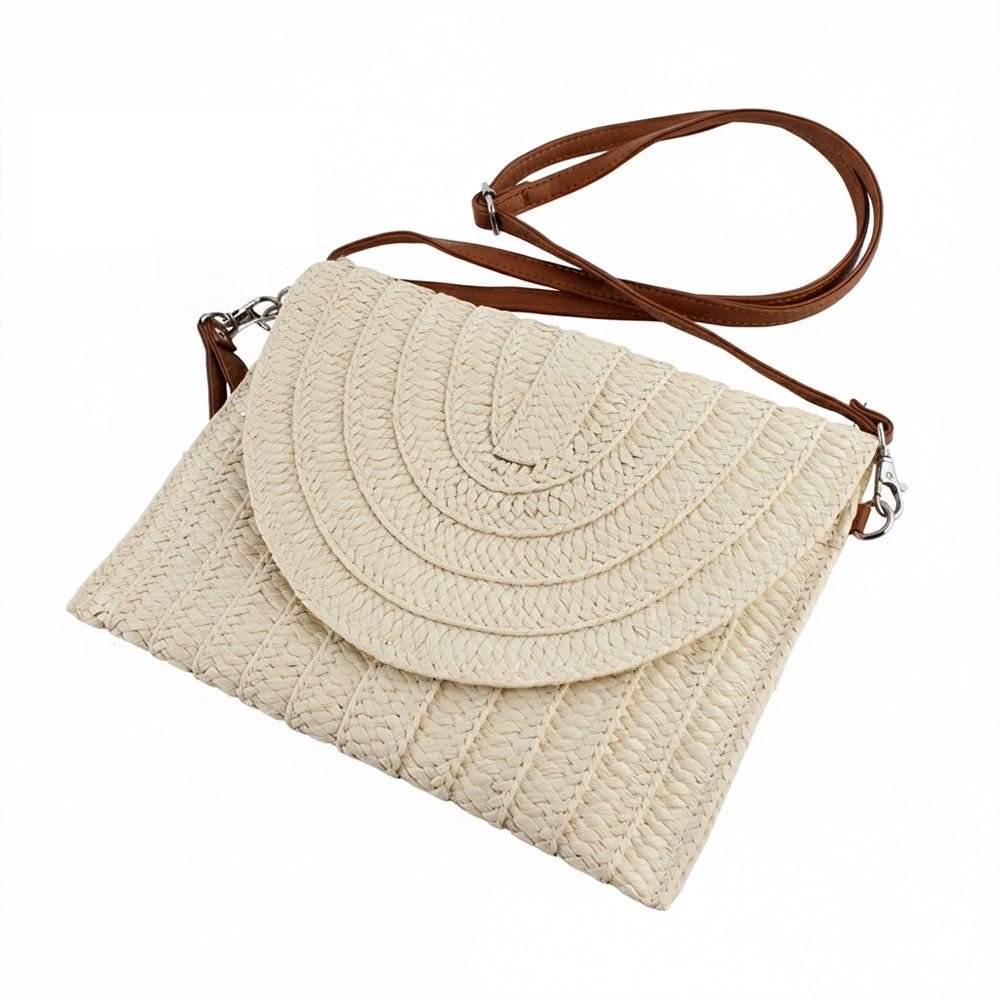 Straw Clutch Bag