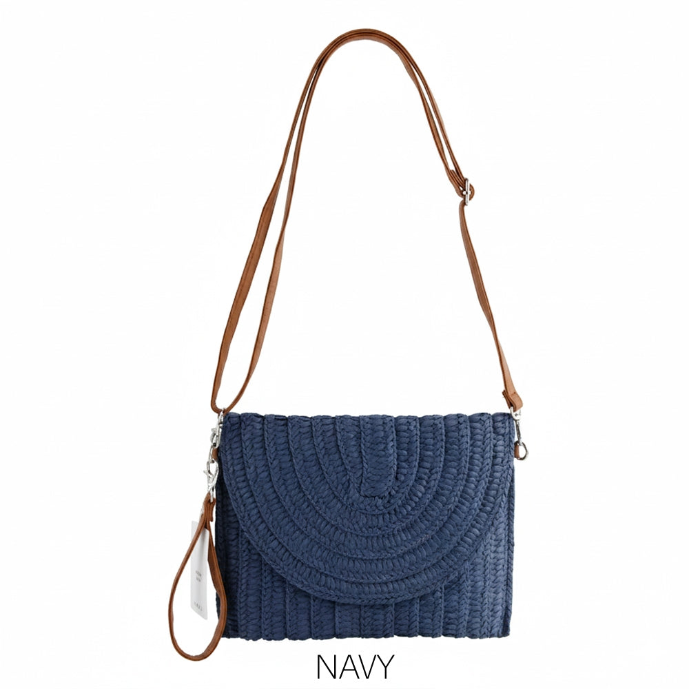 Straw Clutch Bag