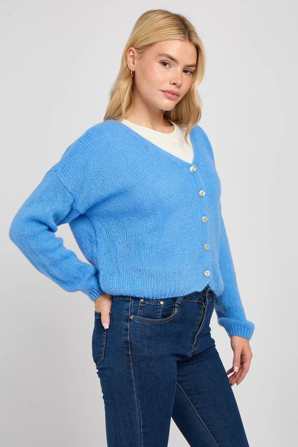 Sadie Mohair Mix Cardigan