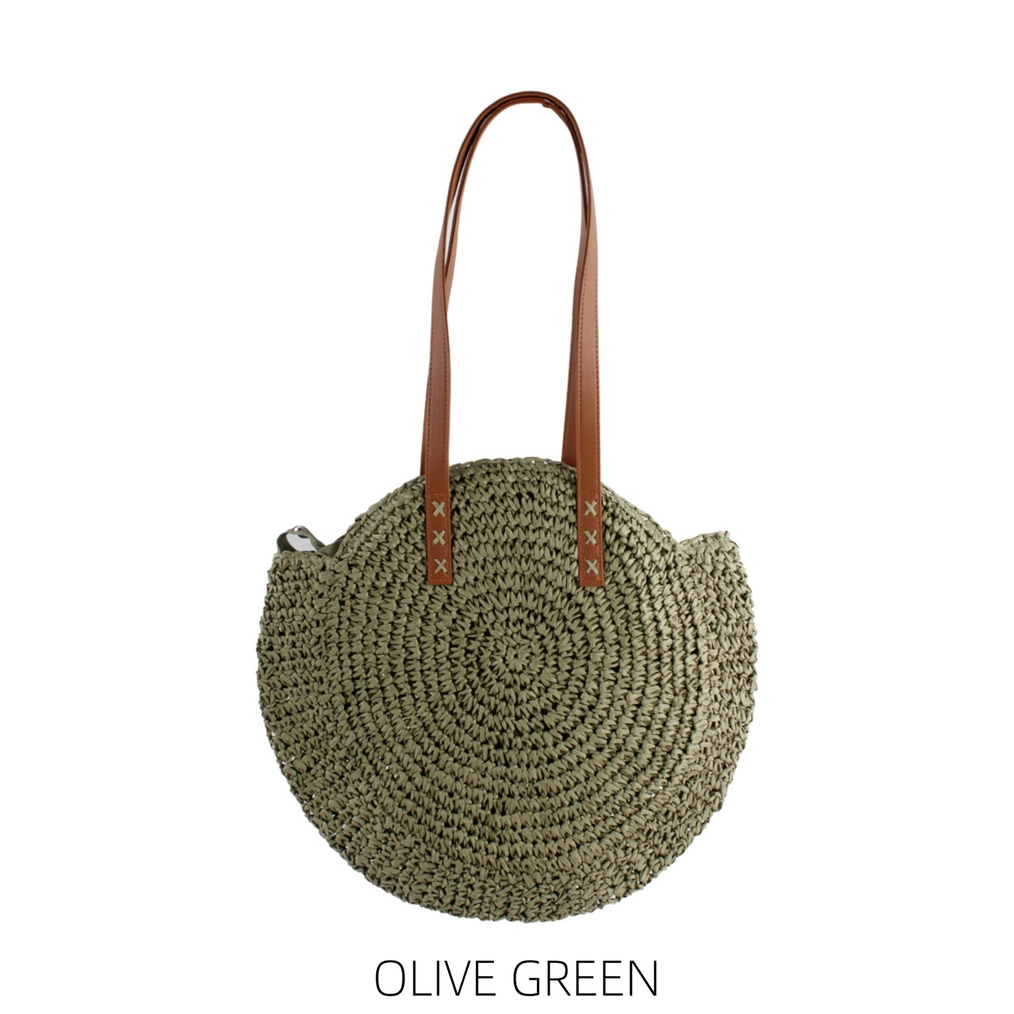 Round Straw Bag