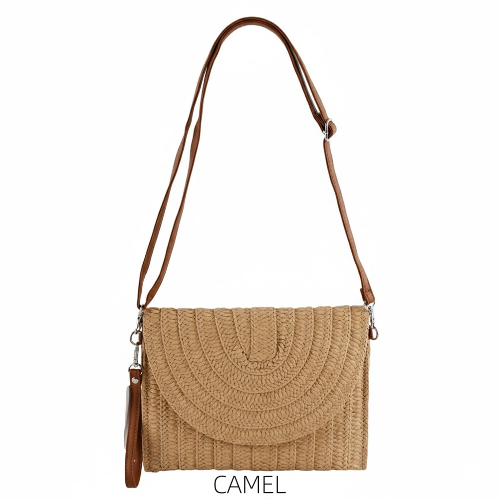 Straw Clutch Bag