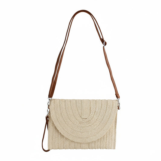 Straw Clutch Bag