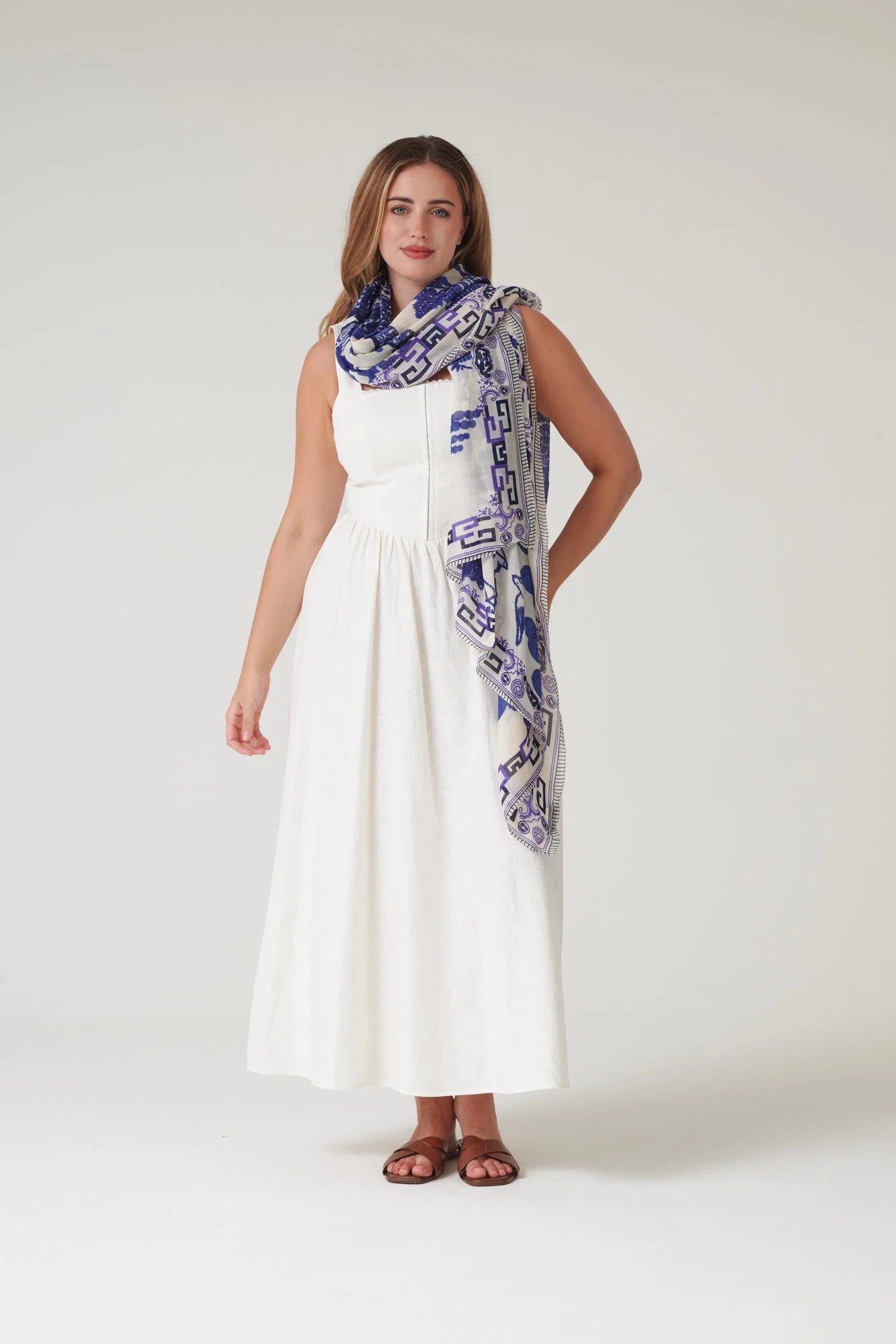 Giant Willow blue Scarf