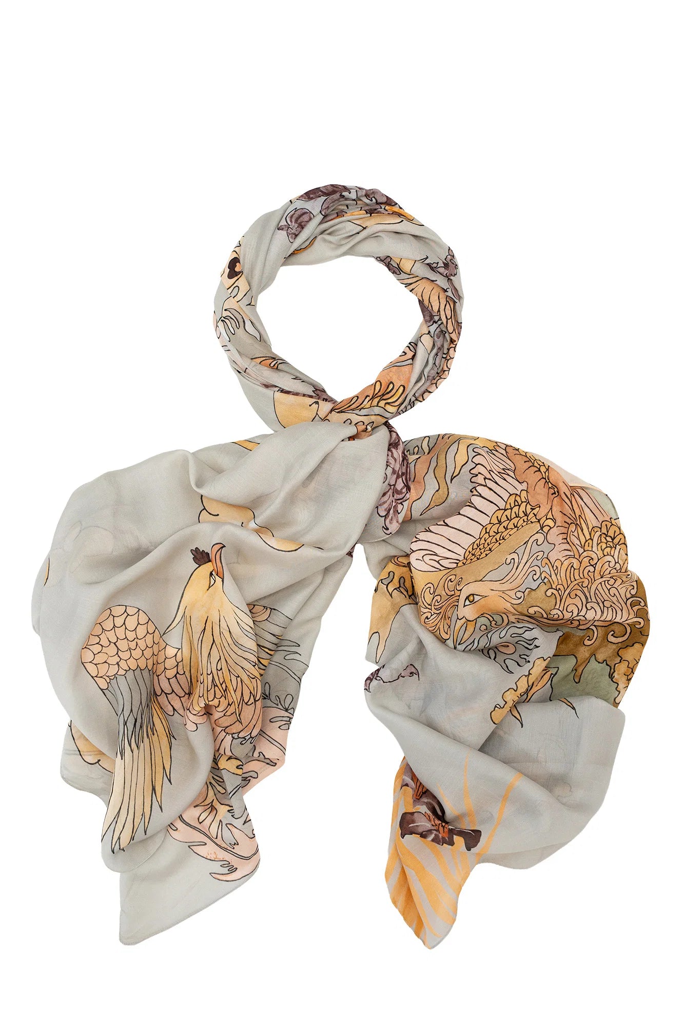 Phoenix Grey Scarf