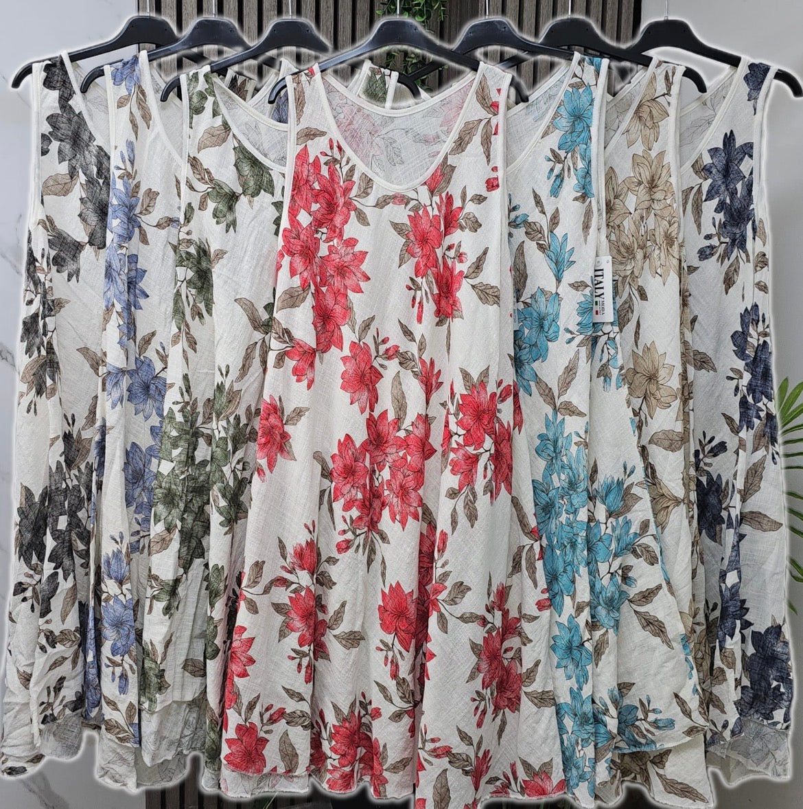 Tulip print dress