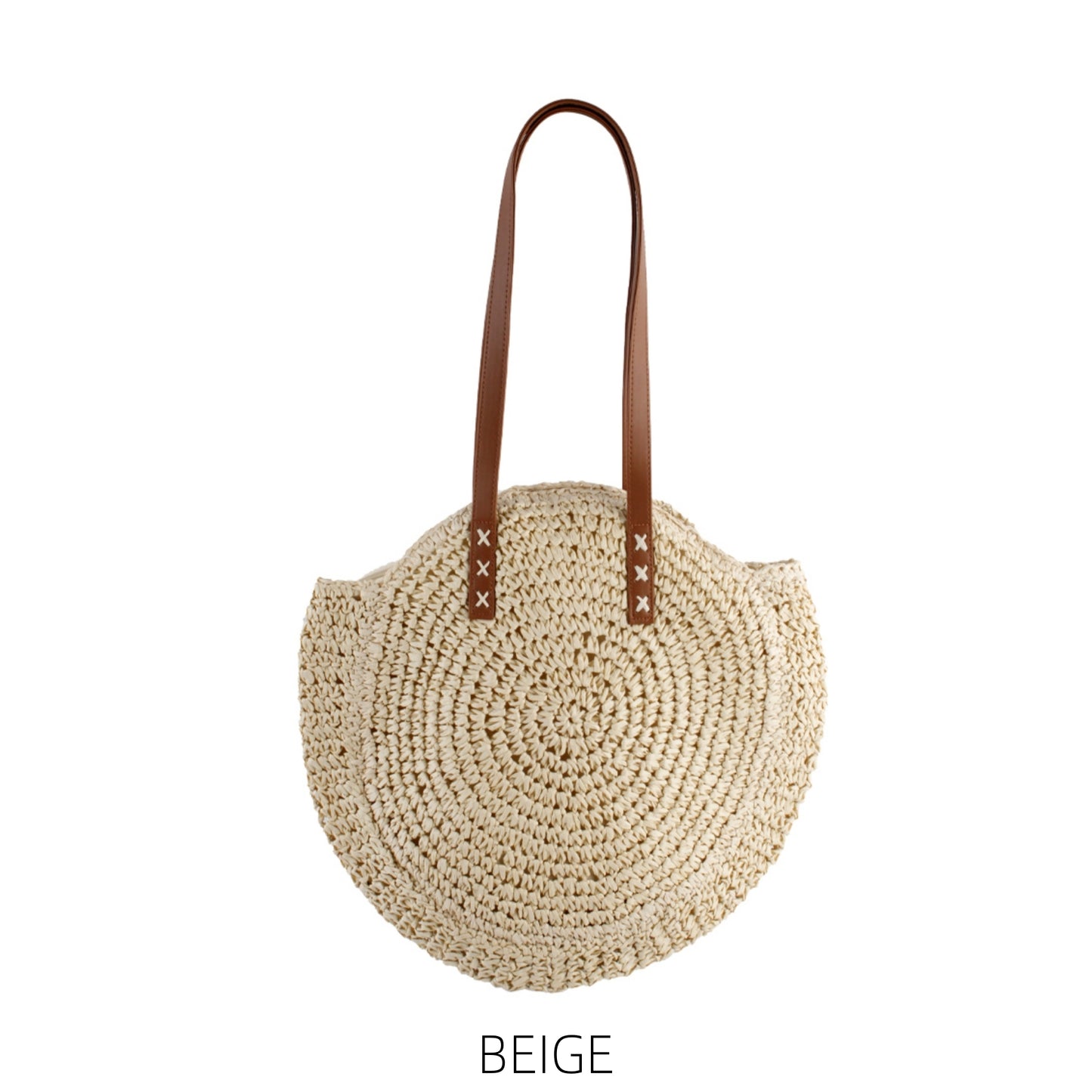 Round Straw Bag