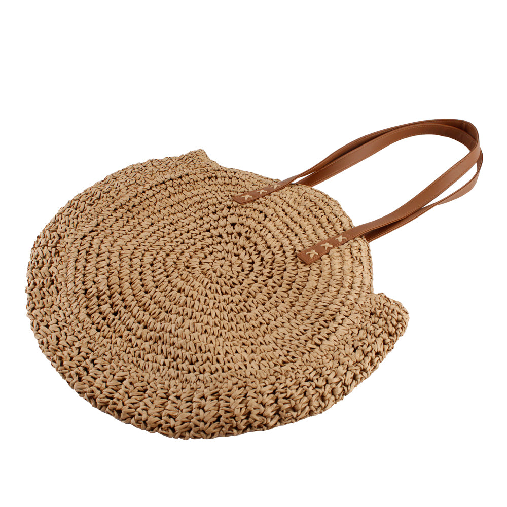 Round Straw Bag