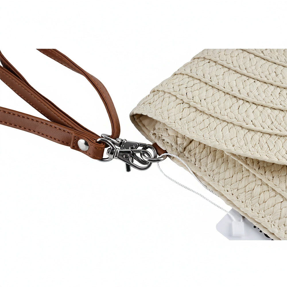 Straw Clutch Bag