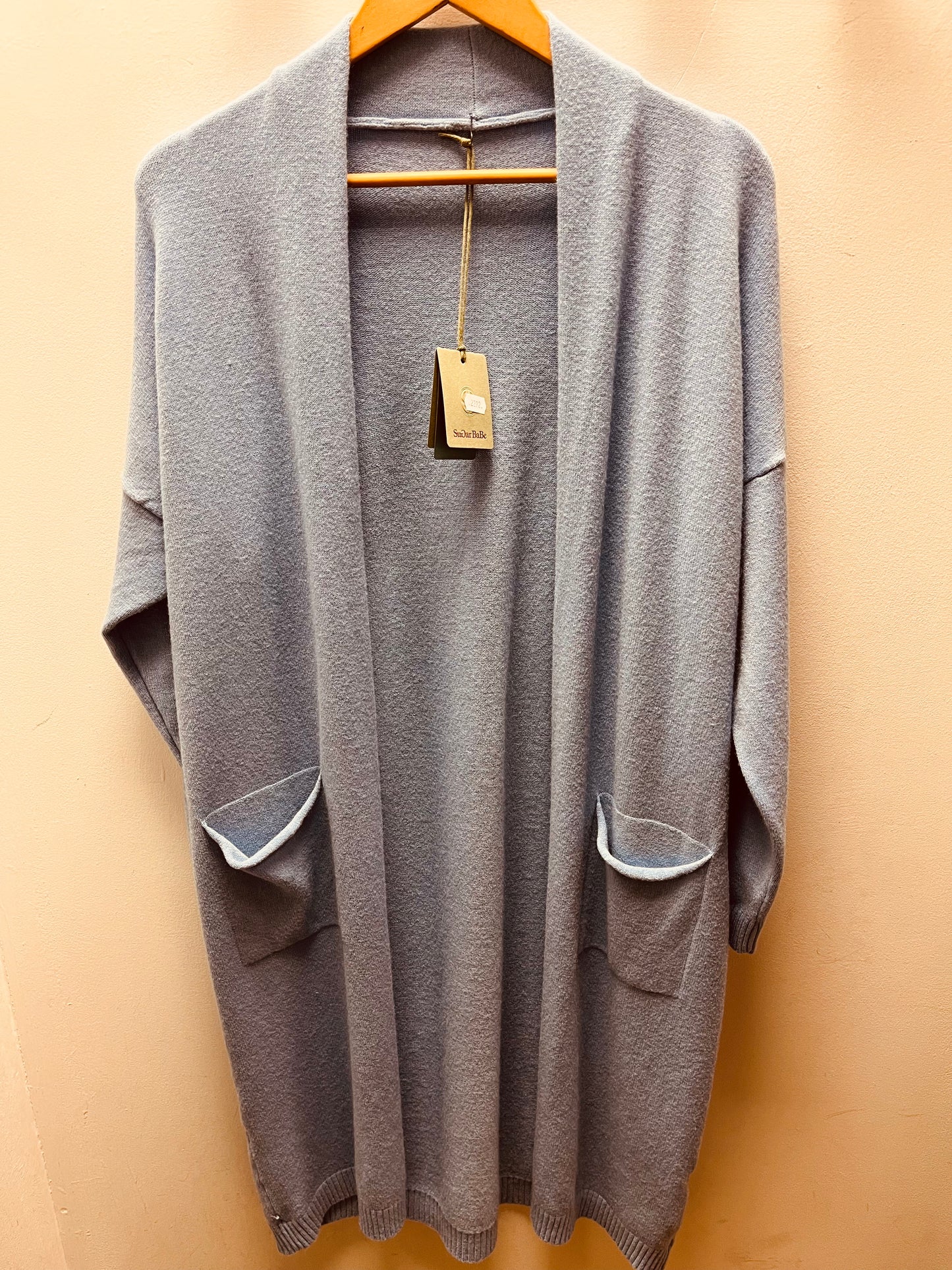 Rose two pocket cosy cardigan