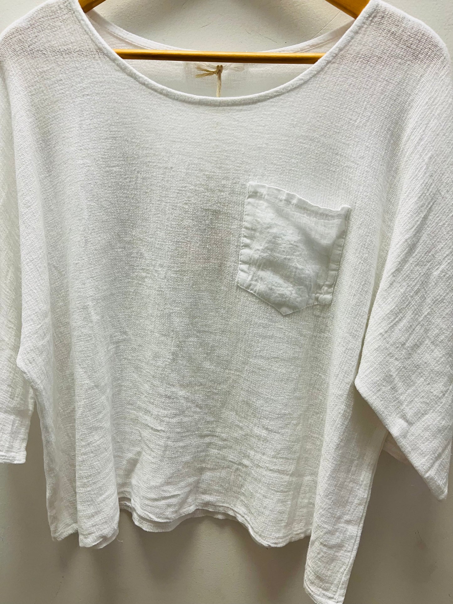 Washed Linen Romy Top
