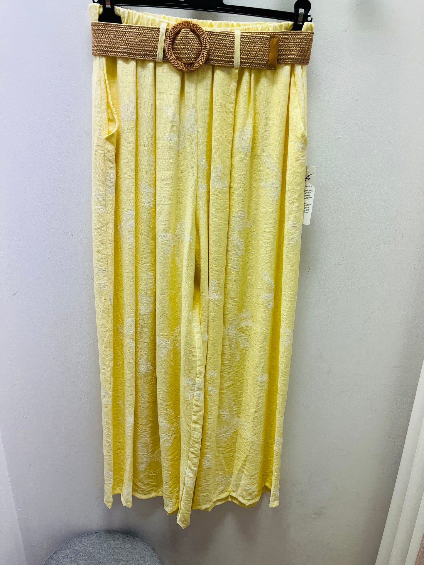 Palm Print Trousers