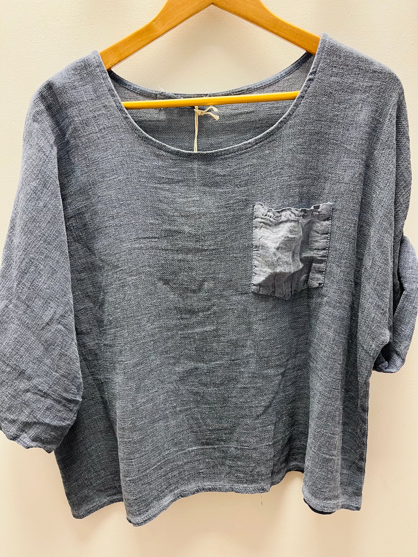 Washed Linen Romy Top