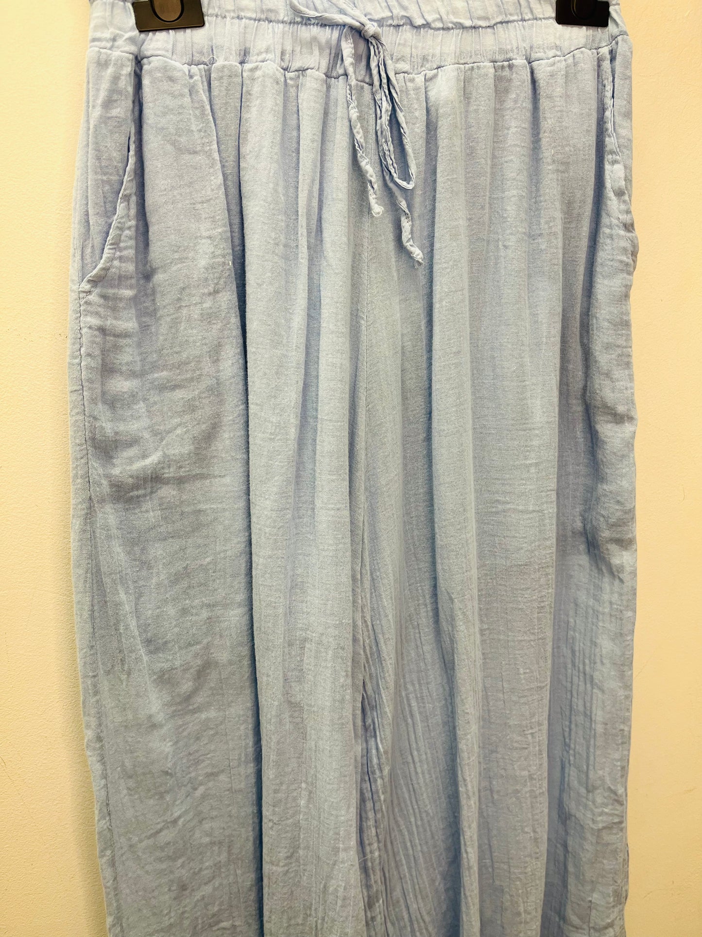 Cotton lined trousers