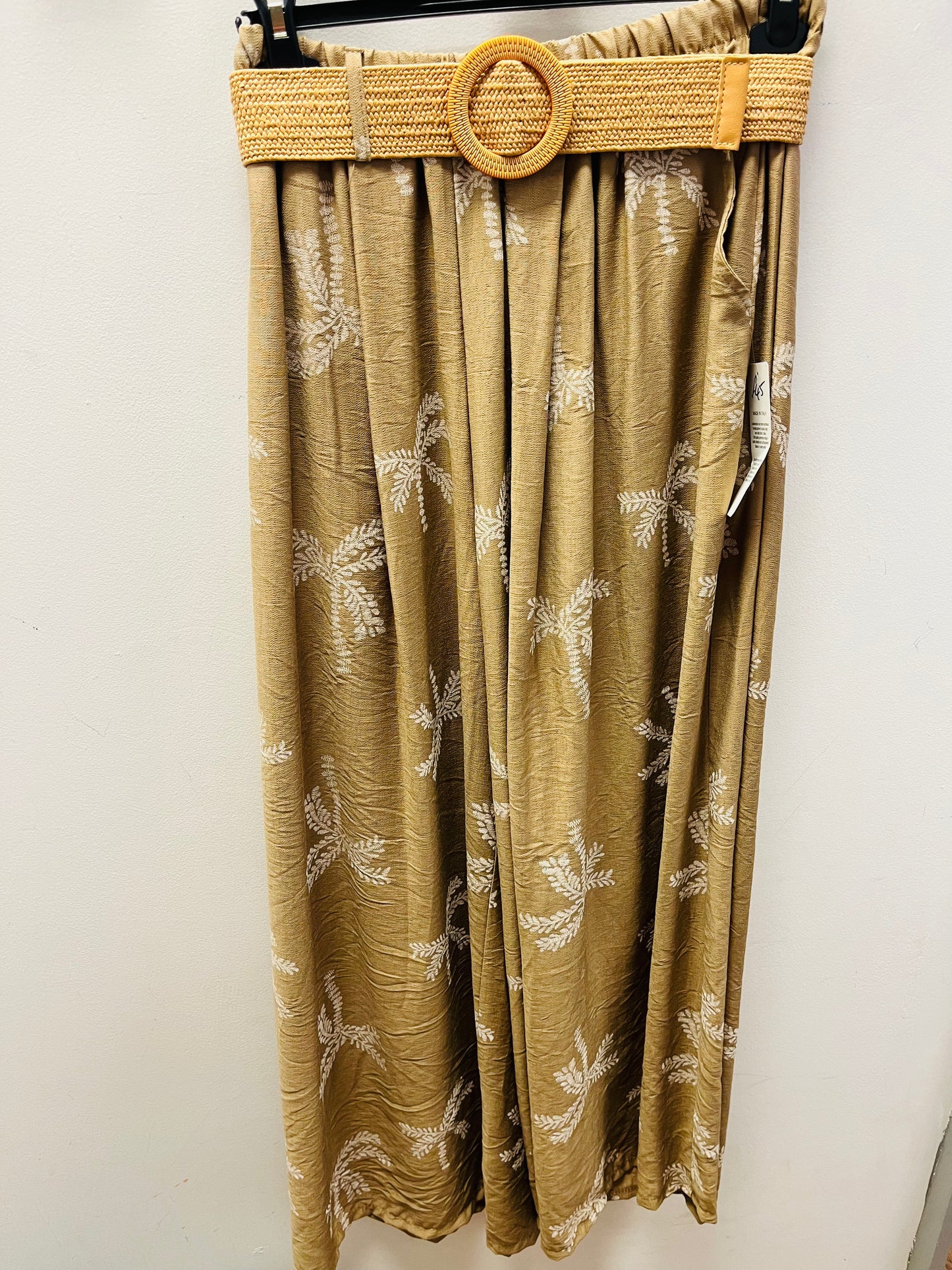 Palm Print Trousers