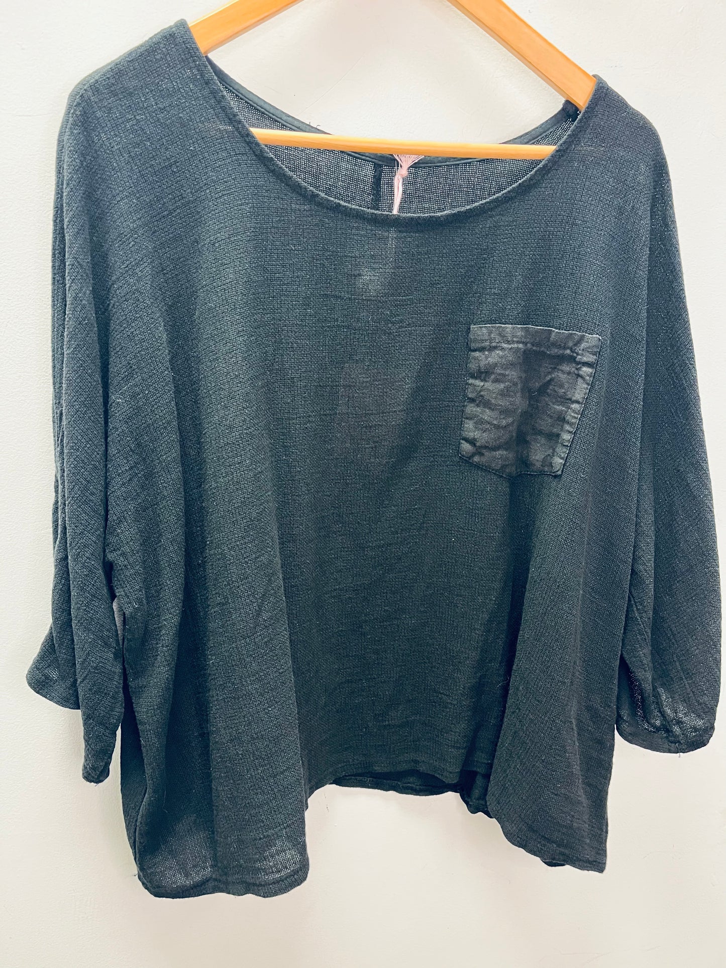 Washed Linen Romy Top