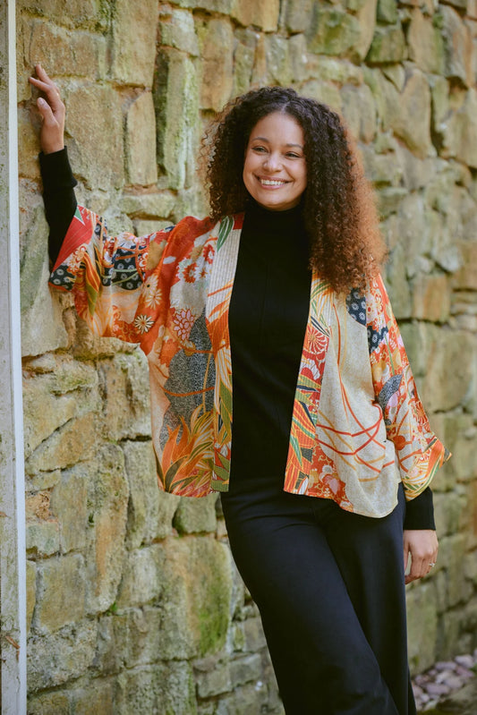 Fans Scarlet Kimono