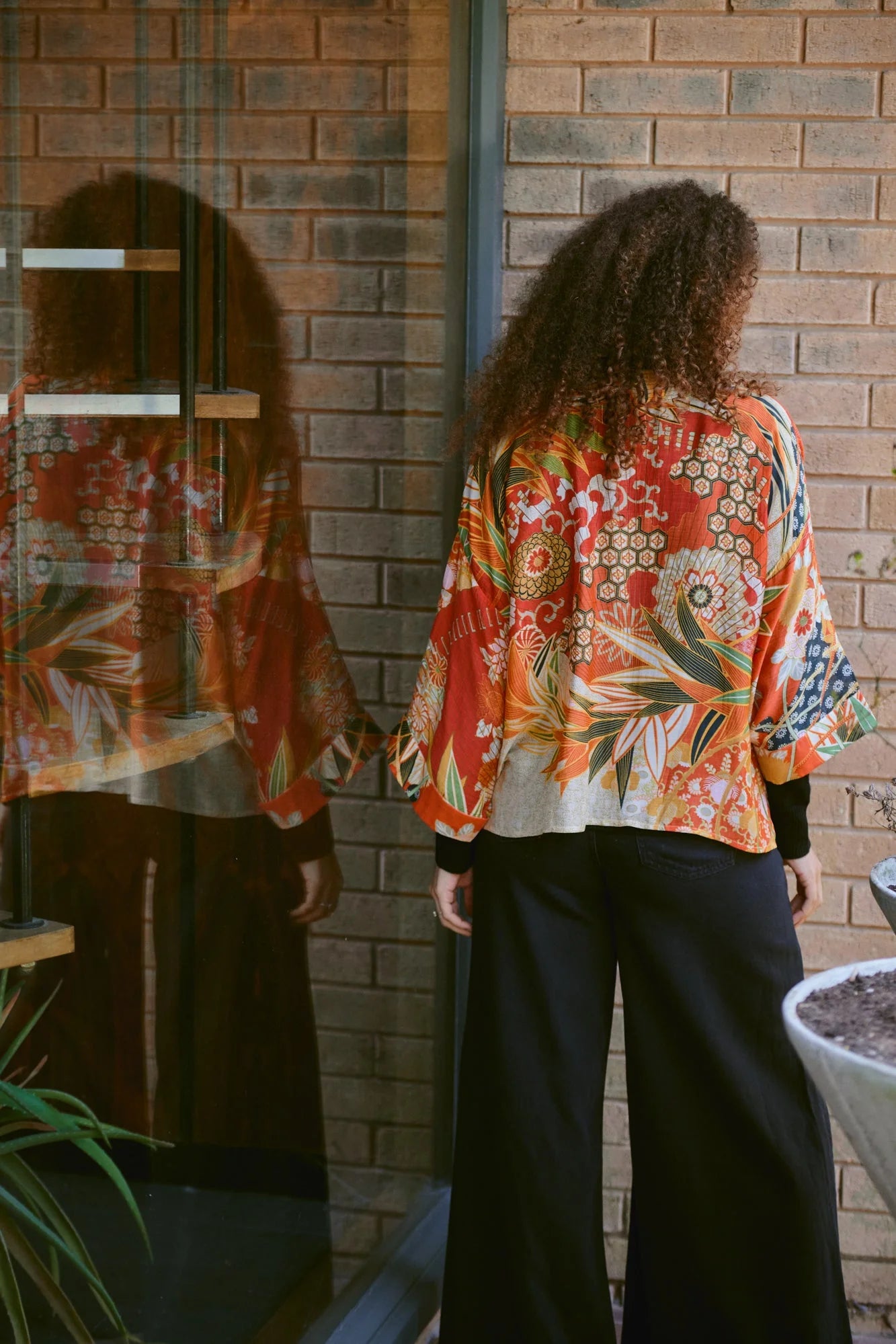 Fans Scarlet Kimono