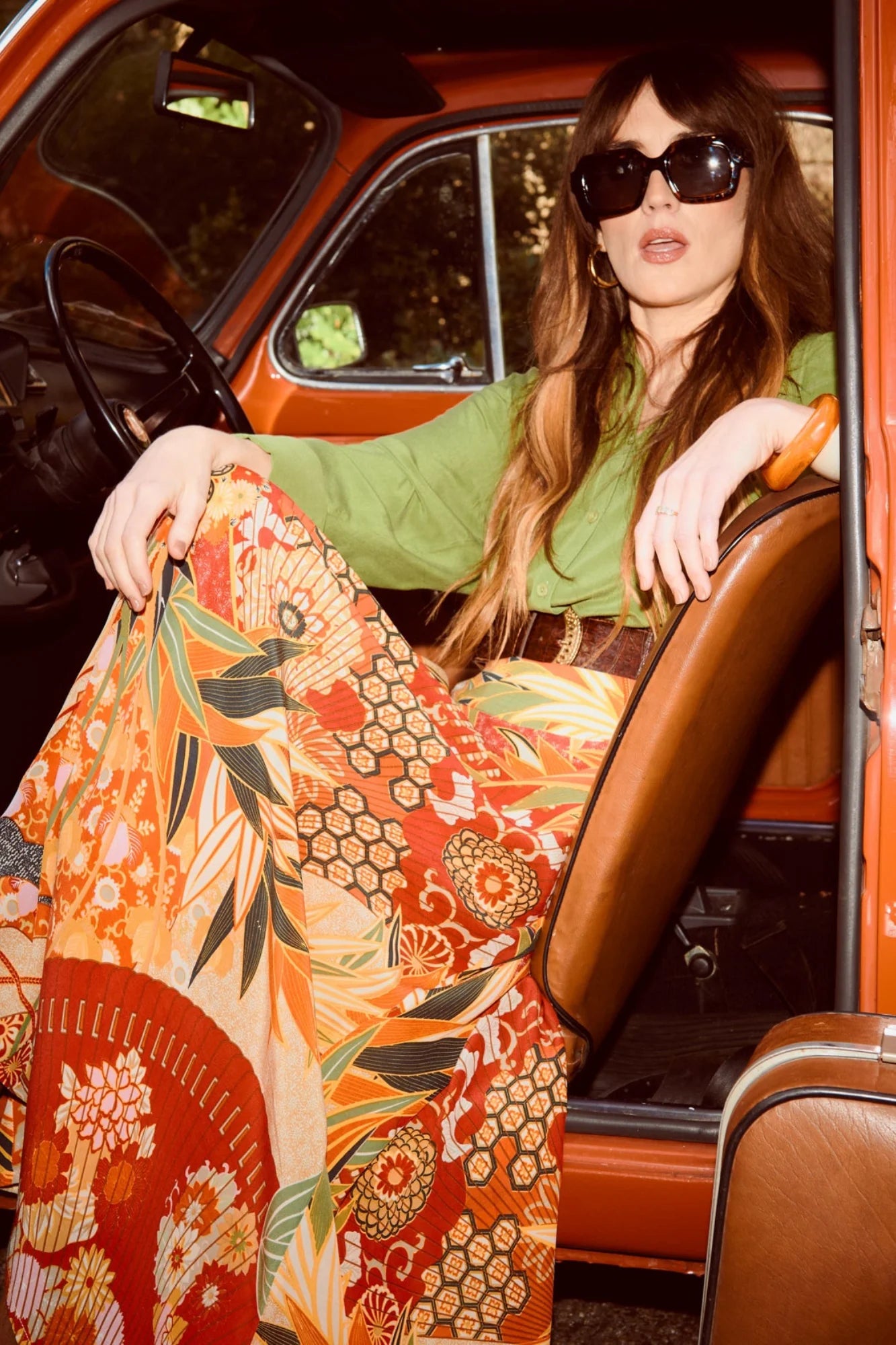Fans Scarlet Maxi Skirt