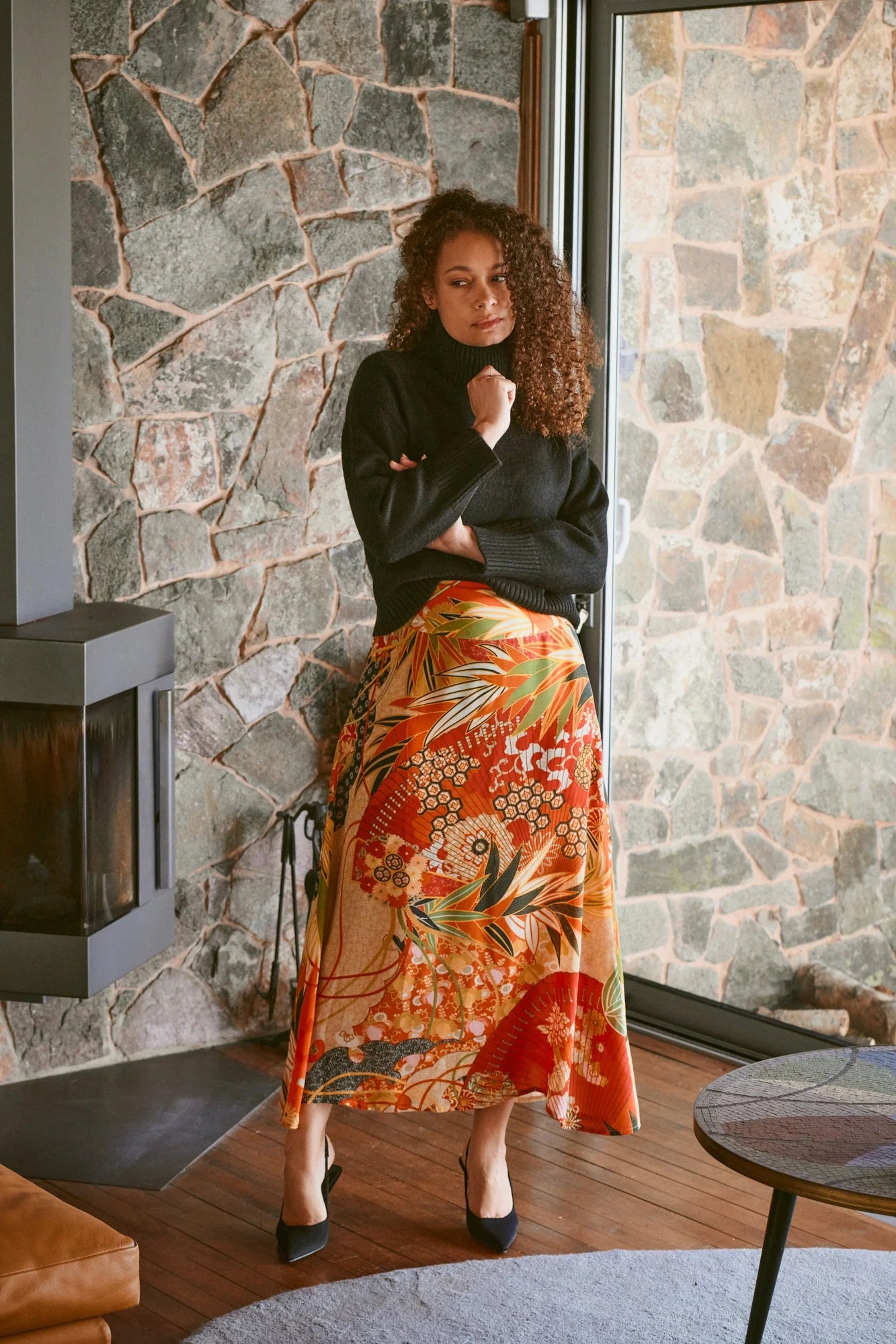 Fans Scarlet Maxi Skirt