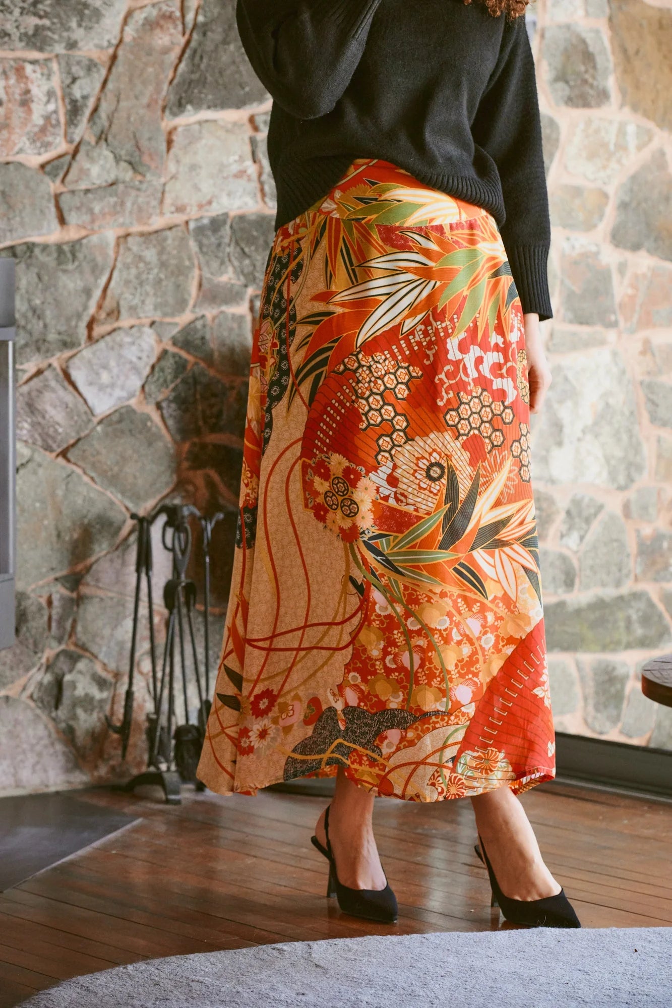 Fans Scarlet Maxi Skirt