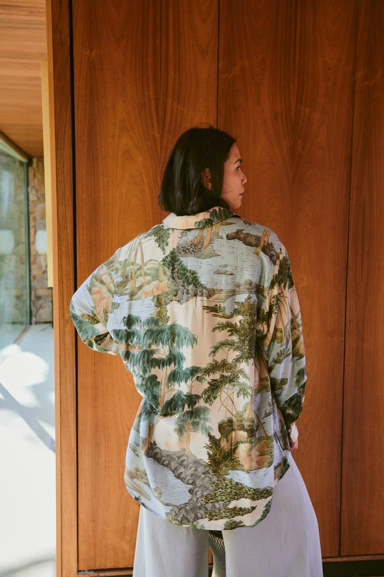 Rivers & Trees Oversized Shirt