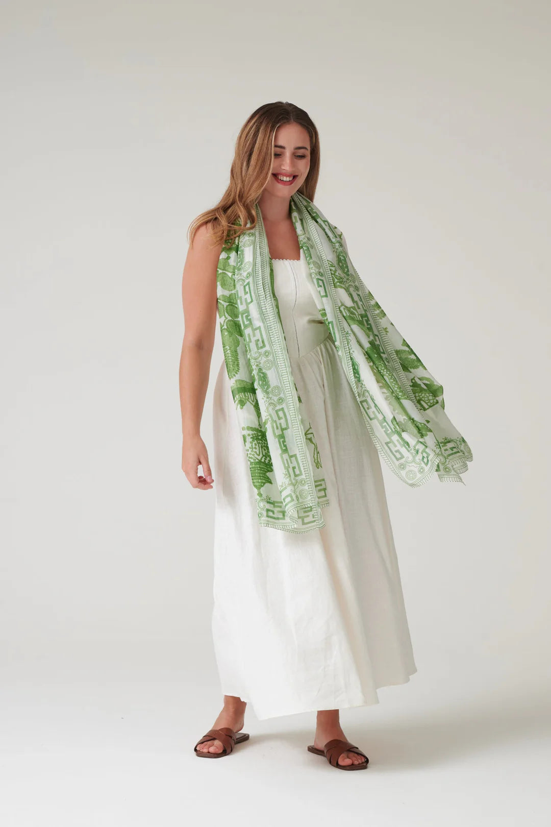 Giant Willow green Scarf