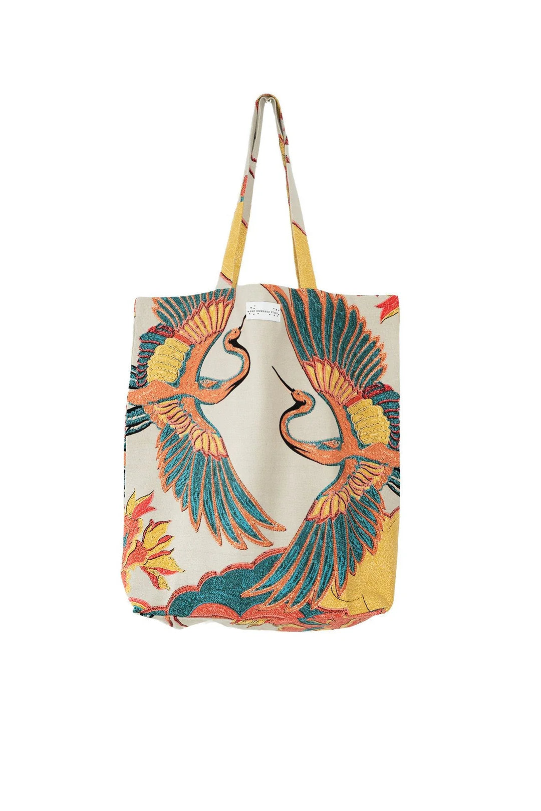 Crane Stone Canvas Bag