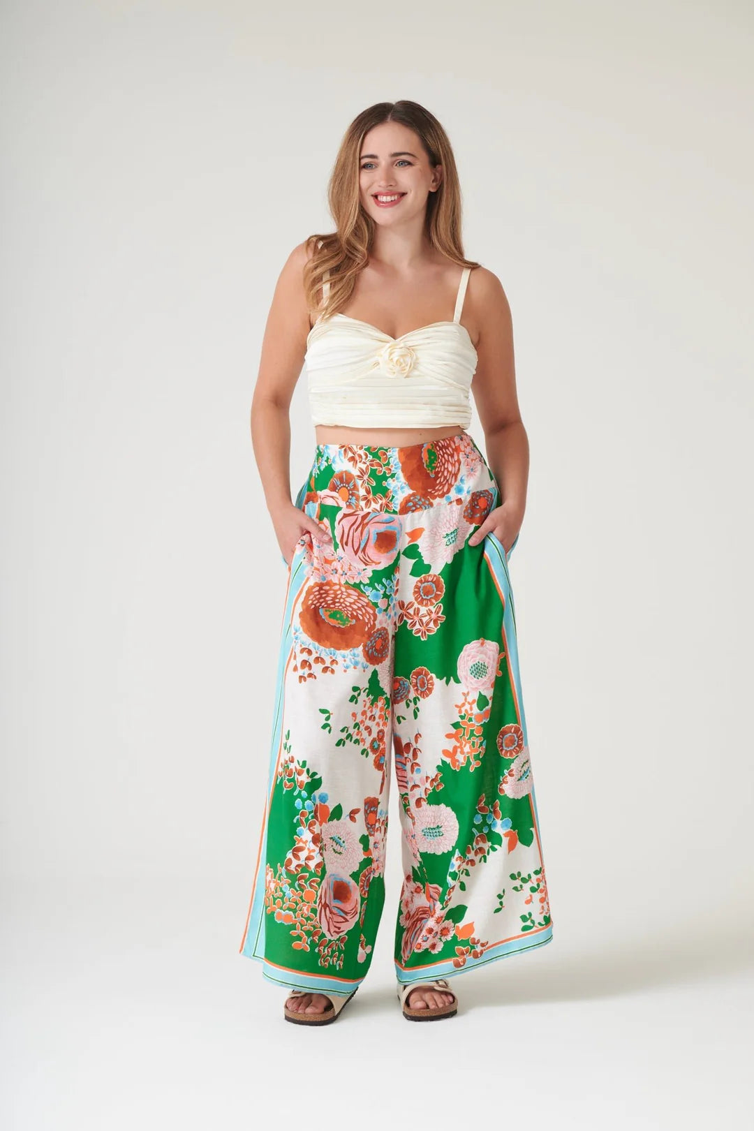 Kitsch Bouquet Palazzo Pants
