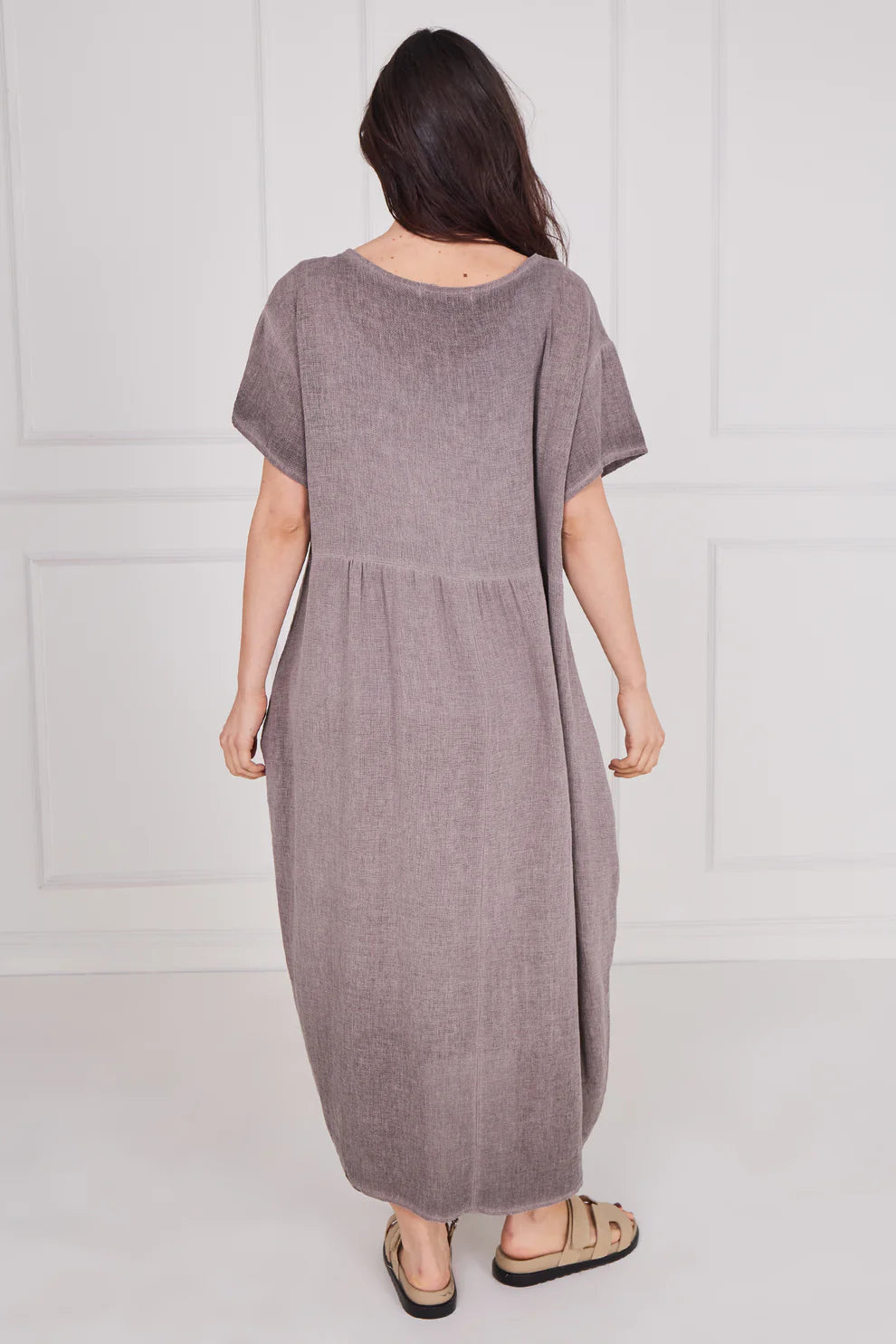 Washed Linen Clara Dress