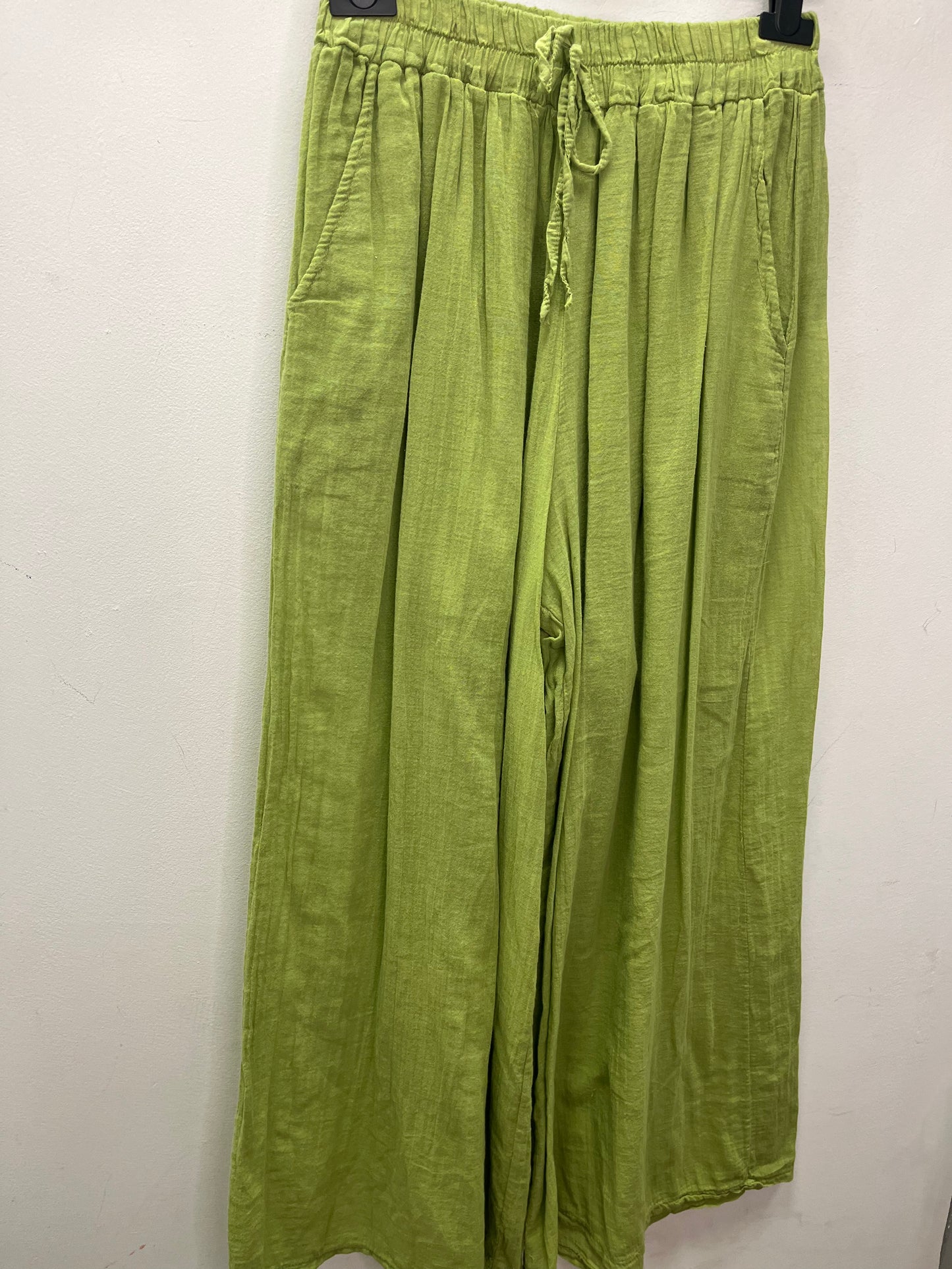 Cotton lined trousers