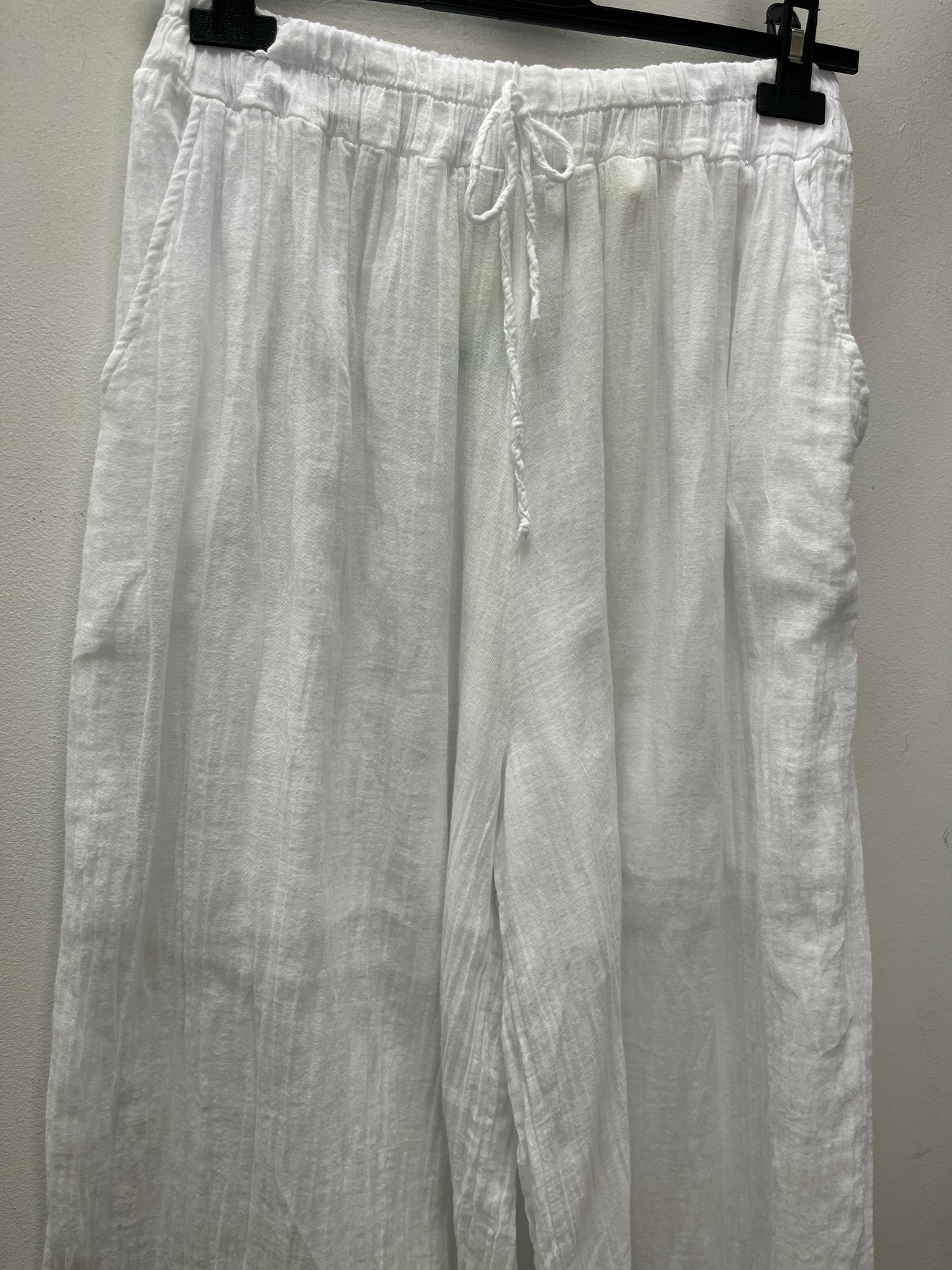 Cotton lined trousers